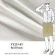 VF233-05 Reef Foam - Off-White Cotton Shirting Fabric