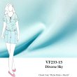 VF233-15 Diverse Sky - Light Blue Dressweight Crepe Fabric