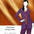VF235-08 Europa Amber - Rich Japanese Crepe Back Satin Fabric
