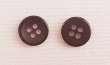Clothing Buttons - Style C01 8 per bag- Black 11mm