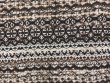 Pop Prints - Brown and White Polyester Crepe Print Fabric