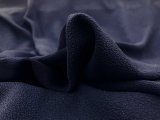 Wholesale Bubble Crepe Georgette Fabric - Navy 25 yards