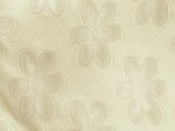 Cuzi - Burnout Knit Fabric - Ivory Flower
