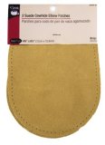 Dritz- Suede Cowhide Elbow Patches, 2 Count Beige