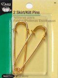 Dritz #62  Skirt-Kilt Pins - Gold