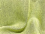 Euro Linen Fabric - 5oz - Color #04 Lime-Steel Blue
