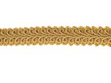 Fancy Gimp Trim #22 - For Home Decor and Upholstery - Gold
