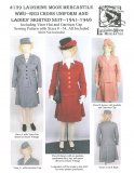 Laughing Moon #139 - WWII Red Cross Uniform & Ladies Skirted Suit- C. 1941-1946
