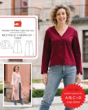 Liesl + Co - Melville Cardigan and Vest Sewing Pattern