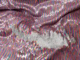 Mermaid Reversible Sequin Knit Fabric - Pastel Hologram
