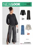 New Look #6582 - Misses' Pants + Top + Clutch Sewing Pattern