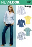 New Look 6407 - Misses' Tops Sewing Pattern