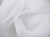 Bridal Organza Fabric - White