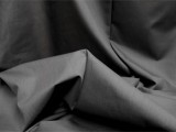 Broadcloth Fabric - Polyester-Cotton Blend - Dark Grey