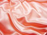 Crepe Back Satin Fabric - Coral