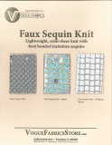 Color Card - Faux Sequin Knit
