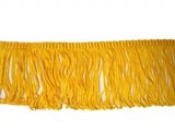 Rayon Chainette Fringe - Flag Gold #16, 2 inch