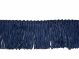 Rayon Chainette Fringe - Navy #21 - 2 inch