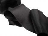 Wholesale Double Faced Satin Ribbon - 3.75" Black #14 - 27.5 yards