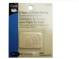 Dritz- Swim Suit Bra Hooks #99-12-61 -  Clear, 1/2"