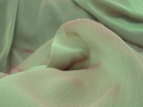 Wholesale Iridescent Polyester Chiffon - Kiwi #836, 17 yards