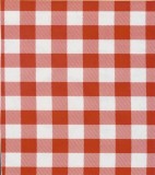 Wholesale Oilcloth - Picnic Check Red  12yds