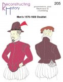 Reconstructing History #RH205 - Renaissance Men's Doublet Sewing Pattern