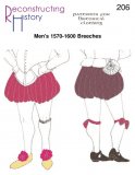 Reconstructing History #RH206 - Men's Renaissance Breeches or Trunkhose Sewing Pattern