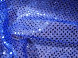 Wholesale Faux Sequin Knit Fabric - 933 Royal 25 yards