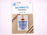 Schmetz #1794 Twin Needle, size 4,0/80