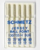 Schmetz Jersey Ball Point Needles,  Magazine of assorted sizes 70-90