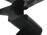 Wholesale Silk Satin Ribbon 1" -  Black