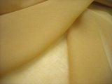 Silk Chiffon Fabric - Antique Gold