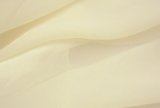 Silk Chiffon Fabric - Cream