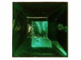 Wholesale Acrylic Jewels - Emerald Sew-In Gemstone - Square, 12mm - 1 gross, 144 jewels