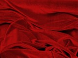 Wholesale Stretch Velvet - Red #626  17yds