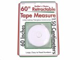 Sullivans Retractable Tape Measure, White 60"