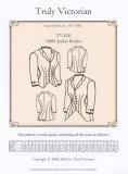 Truly Victorian #428 - 1880 Jacket Bodice - Natural Form Era 1877 - 1882