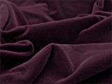 Triple Velvet Fabric - Burgundy