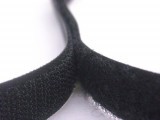 Hook & Loop - 5/8" Sew In Black