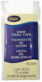 Wrights Wide Twill Tape #304 - White #030  -  3/4" wide