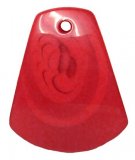 Fashion Zipper Pull - Red