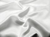 Crepe Back Satin Fabric - White