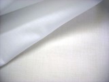 Combed Cotton Batiste Fabric - 45" White