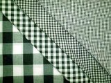 Wholesale Gingham Check Fabric - Hunter - 20yds