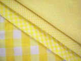 Wholesale Gingham Check Fabric - Yellow 20 yards
