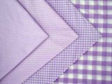 Gingham Check- Lilac/ White