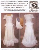 Laughing Moon #102 - Ladies' Victorian Corset Covers, Petticoats & Bustle Sewing Pattern