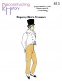 Reconstructing History #RH813 - Regency Men's Trousers Sewing Pattern