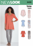 New Look 6439 - Misses' Knit Tunics with Leggings Sewing Pattern